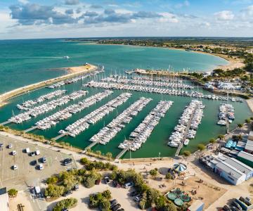 Port de Saint-Denis d'Oléron, webcam