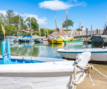 Haven van Château d'Oléron, eiland Oléron