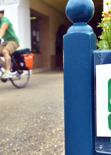 Accueil Vélo-Siegel auf der Ile d'Oléron und im Marennes-Becken