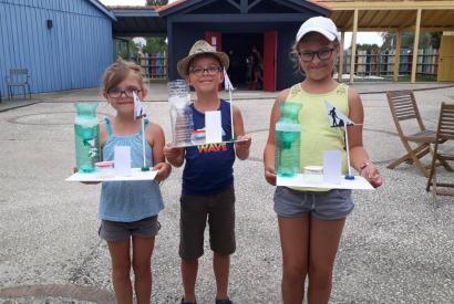 Atelier 7-12 ans la météo du sel au Port des Salines