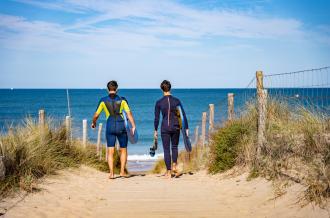 Surfen - Marennes-Oléron koolstofarme vakantie