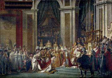 Le sacre de Napoléon (en attendant les photos officielles)