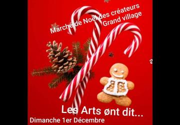 Marché de Noël - Les Arts ont dit_Le Grand-Village-Plage