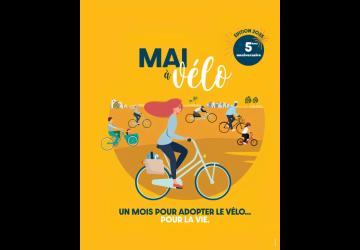 Affiche mai à vélo 2025