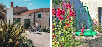 Radfahren door die Dörfer van Oleron